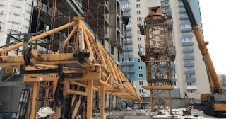 Демонтаж башенного крана в Людиново - услуги по демонтажу от Сварной-Люд от 1544 руб.